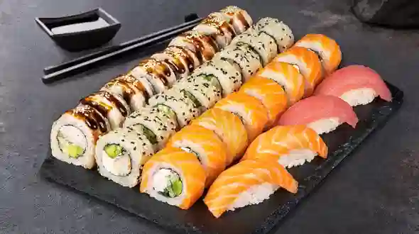 Dish Golden Dragon Set (28 pcs) menu SUSHI MASTER Golden Dragon Set (28 pcs) menu SUSHI MASTER