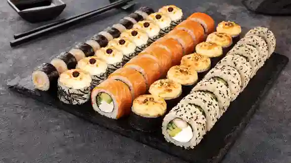 Jumanji Szett (40 db) étel a(z) SUSHI MASTER menüjében Jumanji Szett (40 db) menü a(z) SUSHI MASTER-től