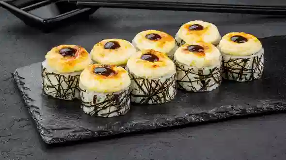 Lagy Sajtos Lazac (8 db) étel a(z) SUSHI MASTER menüjében Lagy Sajtos Lazac (8 db) menü a(z) SUSHI MASTER-től