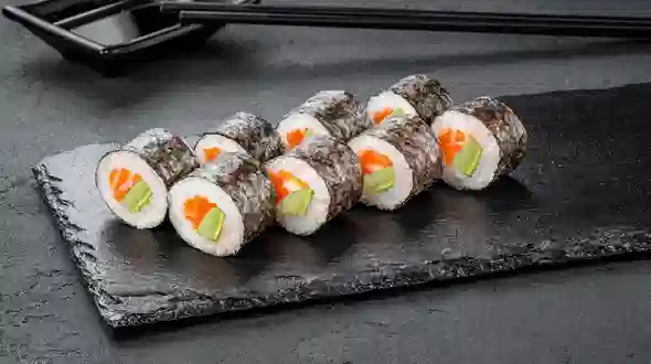 Dish Salmon Avocado Roll (8 pcs) menu SUSHI MASTER Salmon Avocado Roll (8 pcs) menu SUSHI MASTER