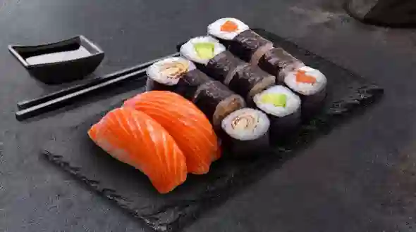 Dish Salmon Mini+ Box (14 pcs) menu SUSHI MASTER Salmon Mini+ Box (14 pcs) menu SUSHI MASTER