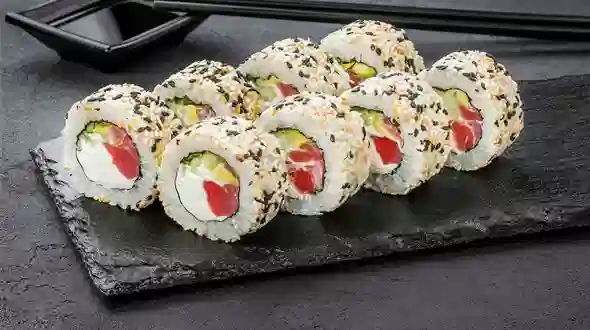 Dish Philadelphia Sesame Tuna (8 pcs) menu SUSHI MASTER Philadelphia Sesame Tuna (8 pcs) menu SUSHI MASTER