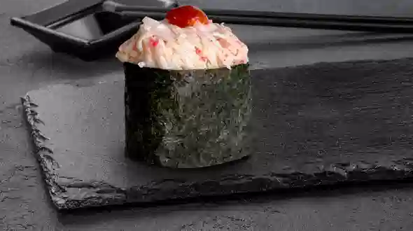 Spicy rák gunkan (1 db) étel a(z) SUSHI MASTER menüjében Spicy rák gunkan (1 db) menü a(z) SUSHI MASTER-től