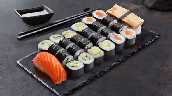 Dish Mini Set (26 pcs) menu SUSHI MASTER Mini Set (26 pcs) menu SUSHI MASTER