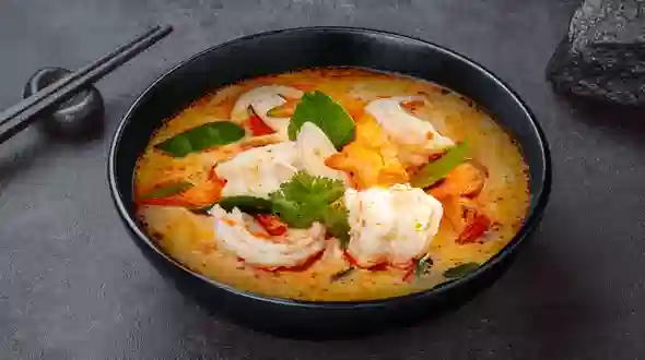Dish Tom Yum soup with shrimp, coconut milk menu SUSHI MASTER Tom Yum soup with shrimp, coconut milk menu SUSHI MASTER