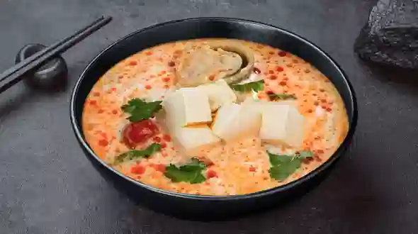 Dish Tom Yum soup with tofu menu SUSHI MASTER Tom Yum soup with tofu menu SUSHI MASTER