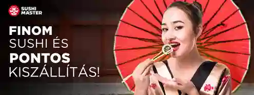 Finom sushi és pontos kiszállítás!